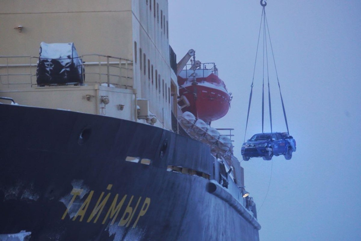 Атомный ледокол Таймыр