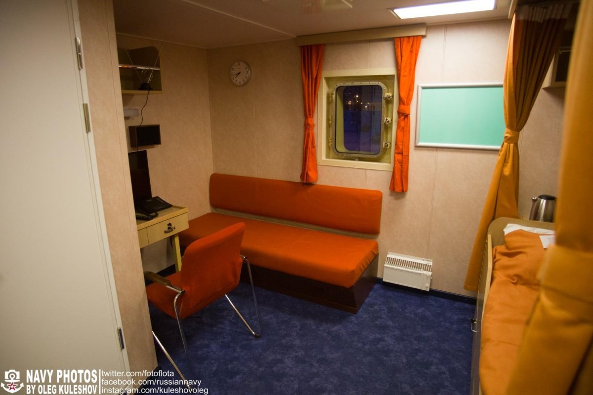 Ледокол Таймыр каюта