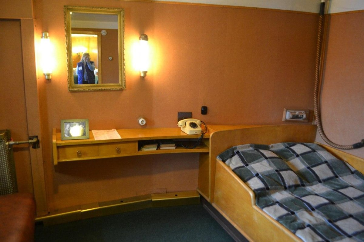 Ледокол Красин каюта капитана