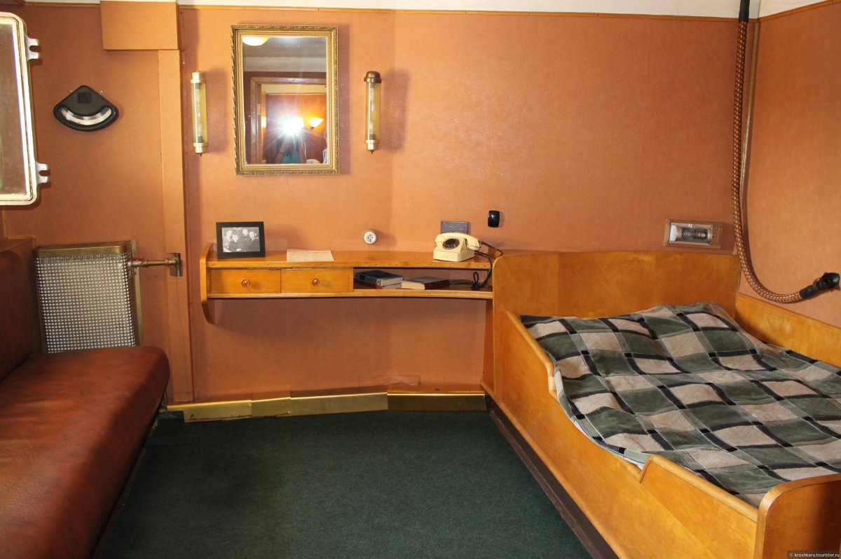 Ледокол Ленин каюта капитана