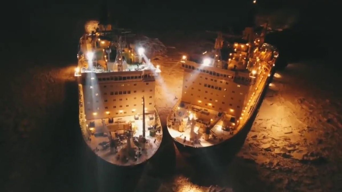 Атомный ледокол Таймыр