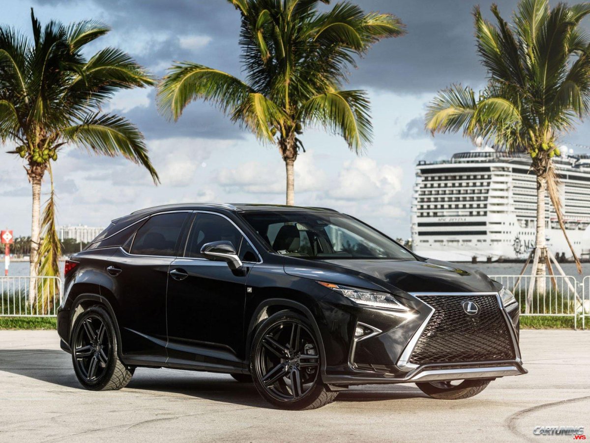 Лексус РХ 350 2017 черный