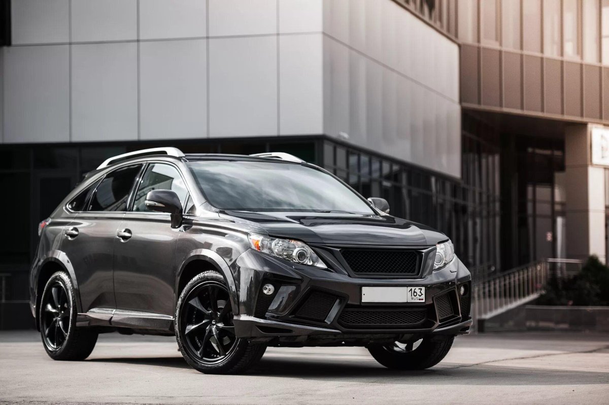 Lexus rx350 2015 Tuning черный