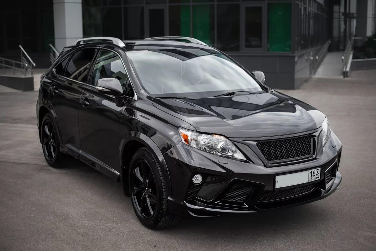 Lexus rx350 2015 Tuning черный