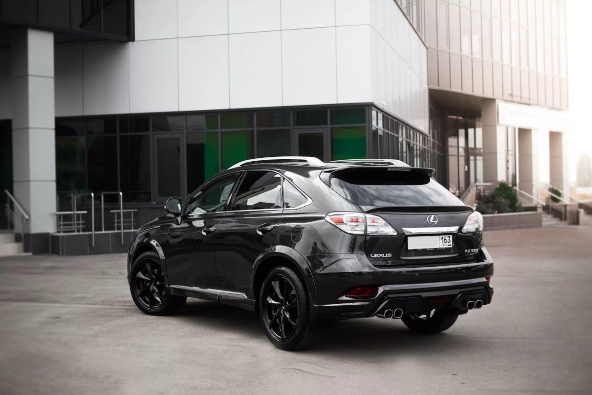 Lexus rx350 2015 Tuning черный