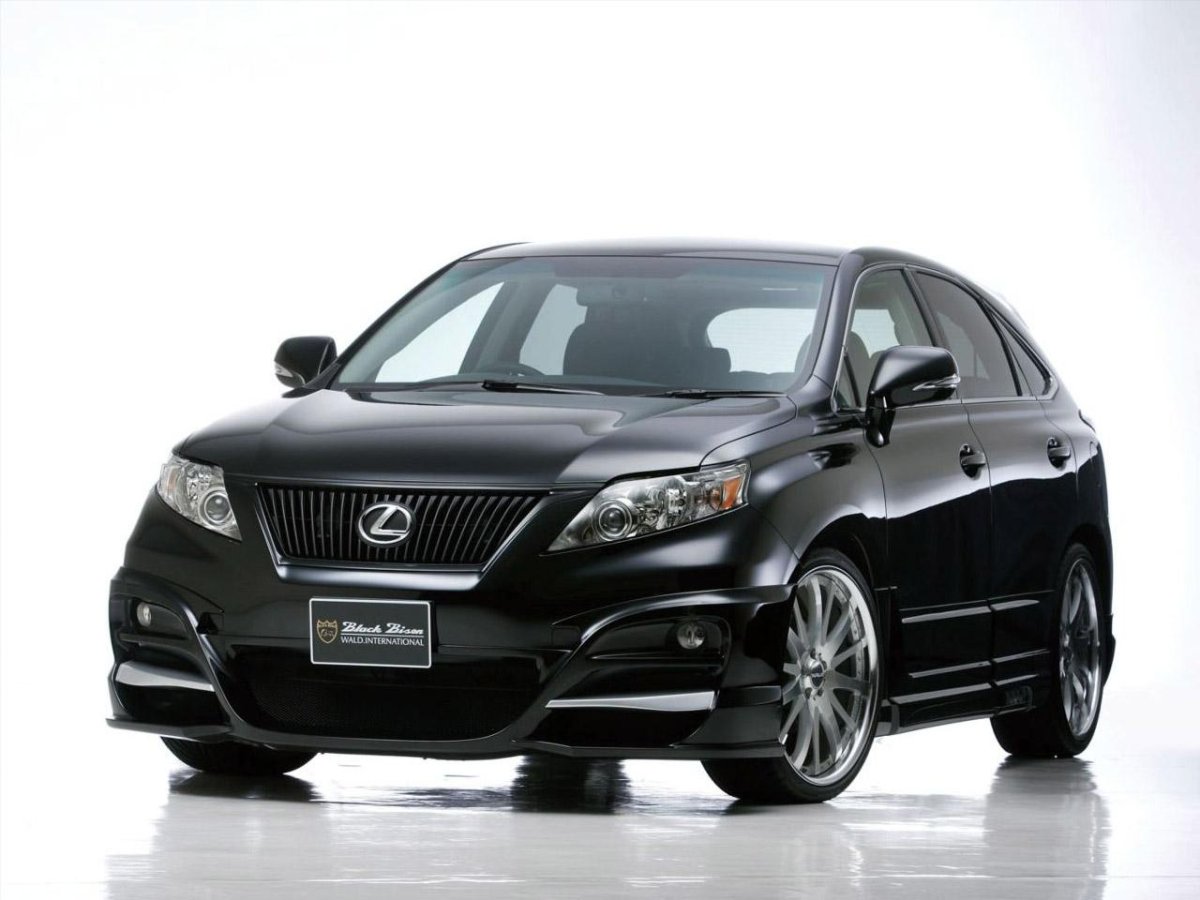 Лексус rx270 обвес черная