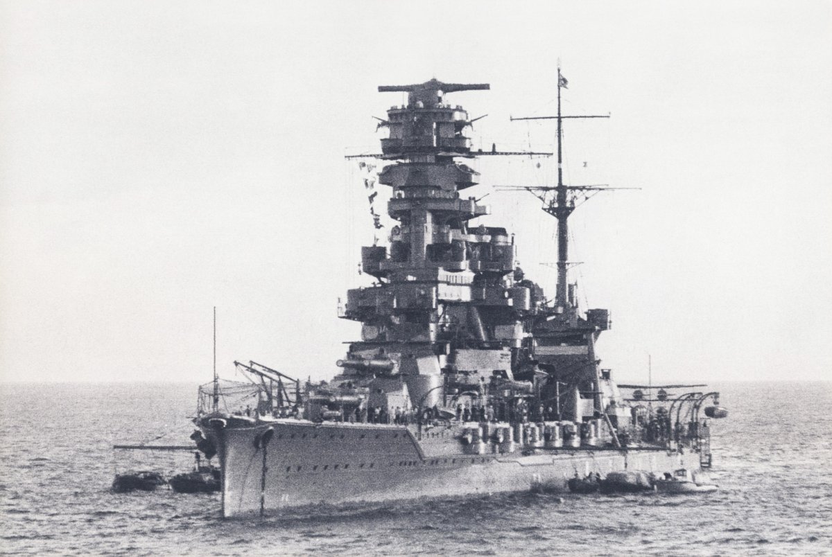 Линкор корабль Японии