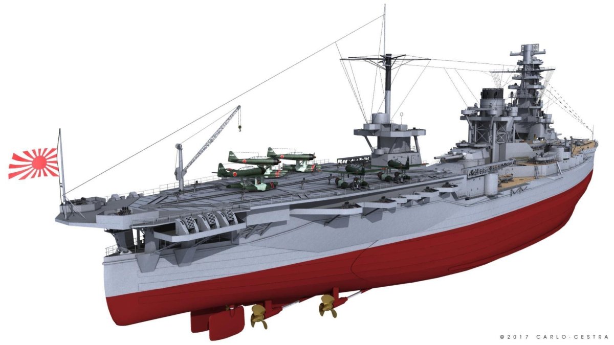 Линкор-авианосец ise