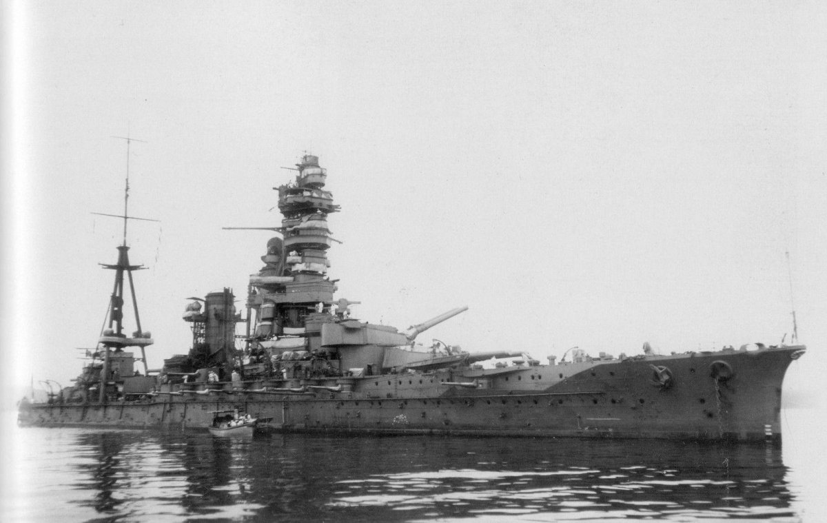 Нагато линкор 1946