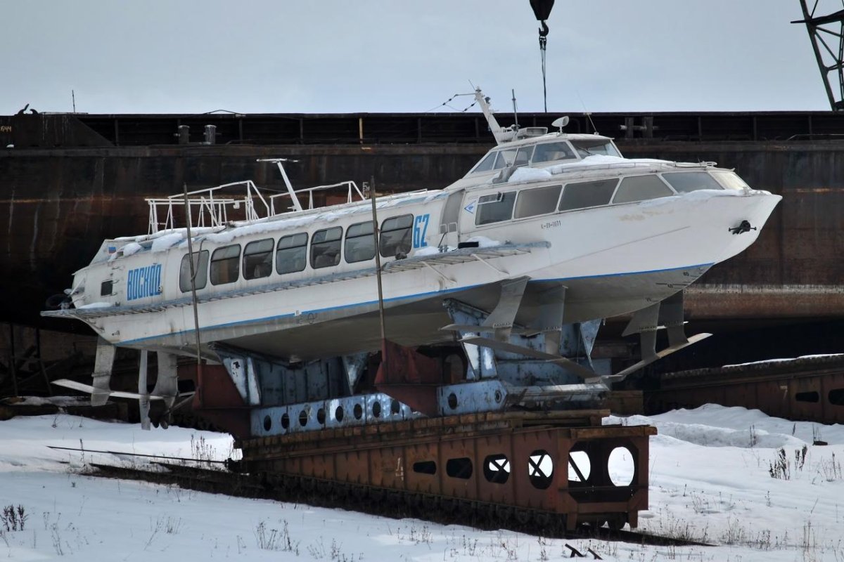 Теплоход Метеор ракета Восход