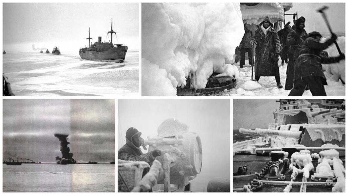 Северные конвои 1941-1945 Архангельск