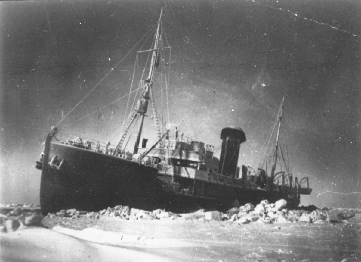 Ледокольный пароход Малыгин