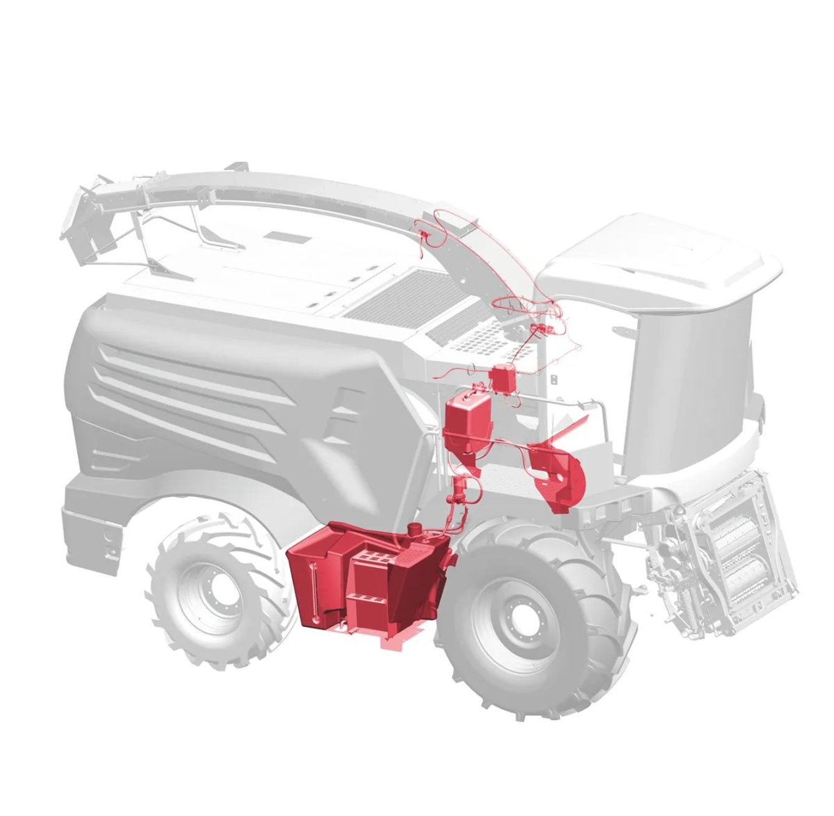 Комбайн FMC-463