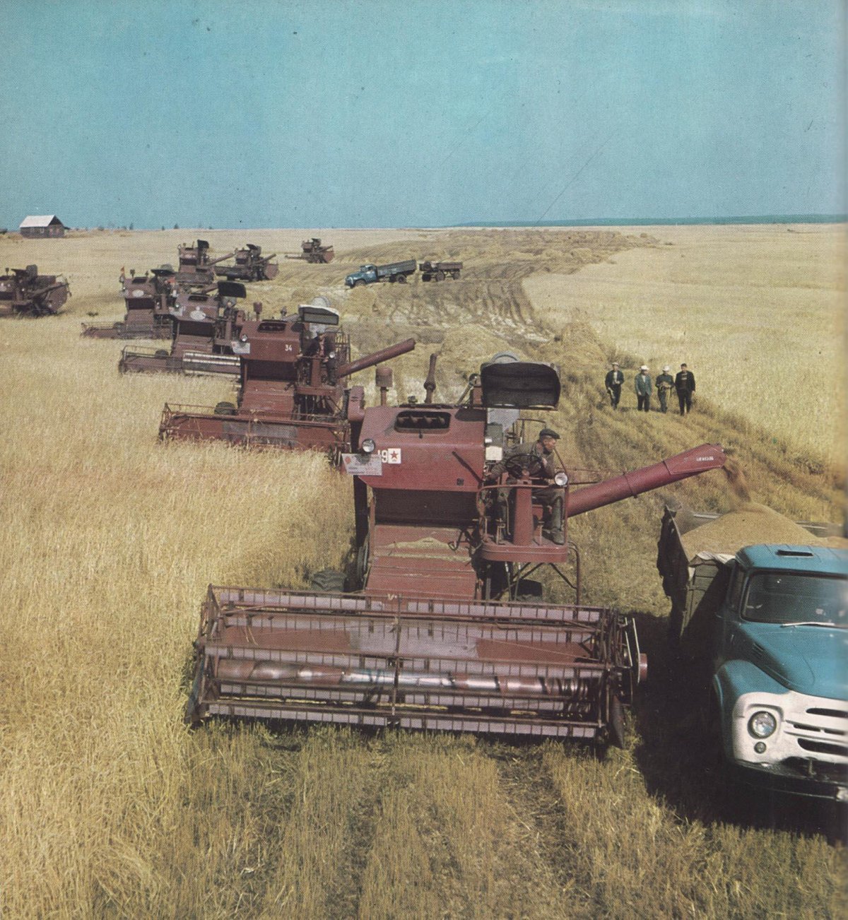 Комбайны СК-4 В СССР