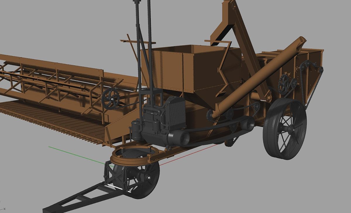 Комбайн Сталинец 6