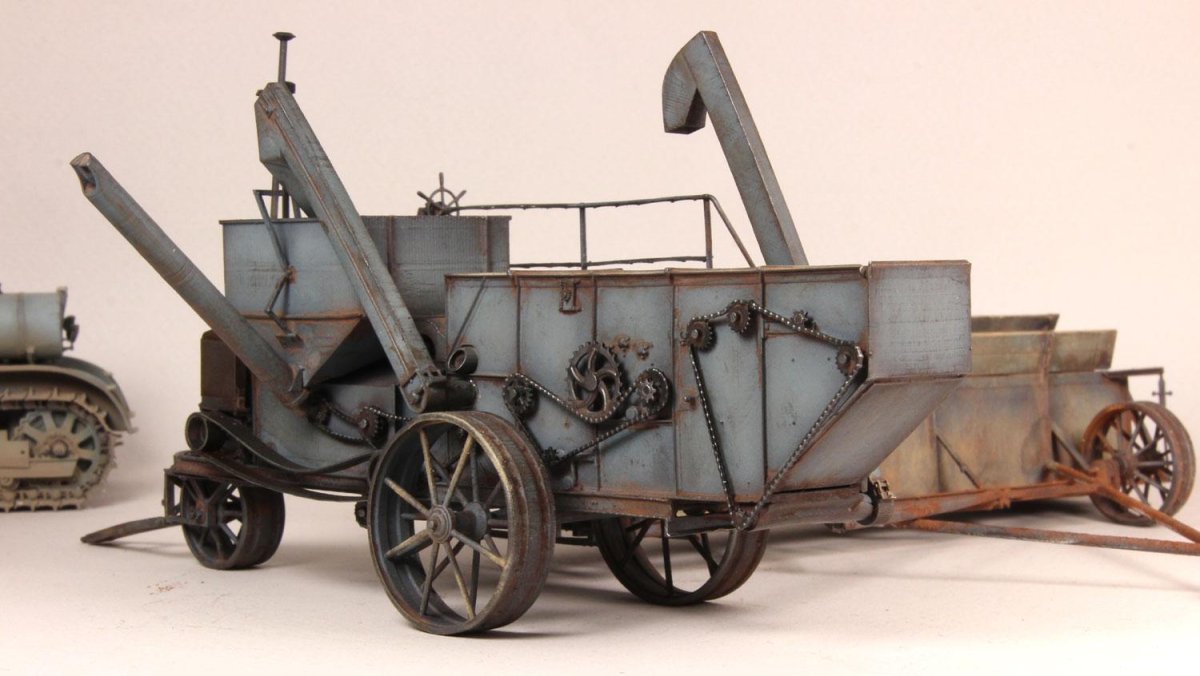 Зерноуборочный комбайн «Сталинец-1»