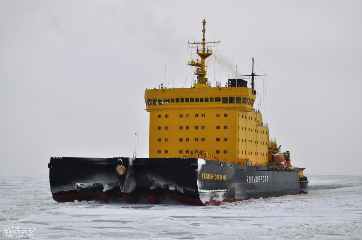 Ледокол Сорокин Капитан Сорокин