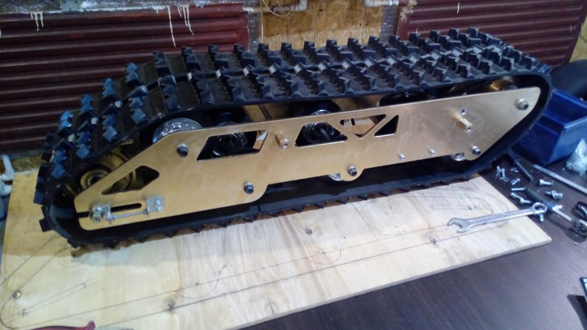 Гусеничная приставка ГП-н1 для мотоблоков Нева