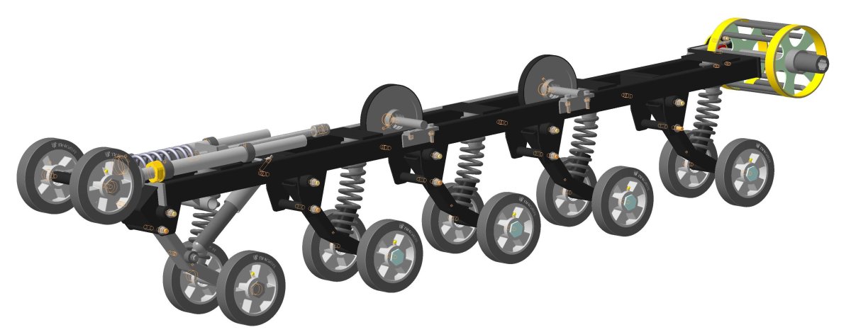 Подвеска вездехода Тингер