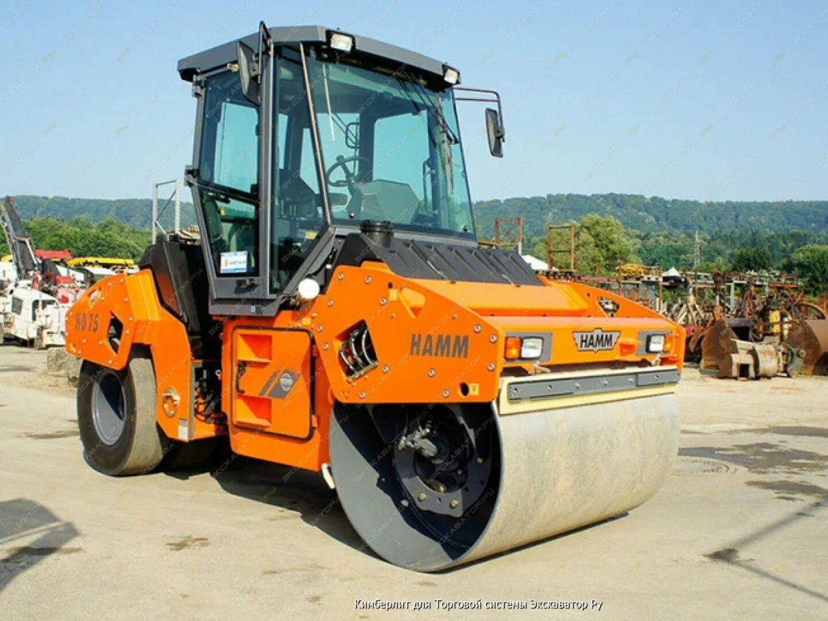 Каток дорожный Hamm HD 75