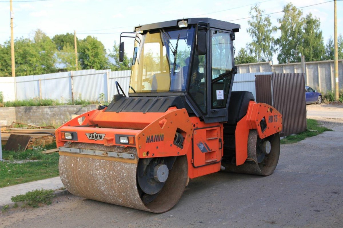 Каток дорожный Hamm HD 75