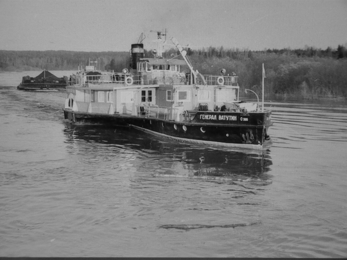 Буксир толкач Сухона