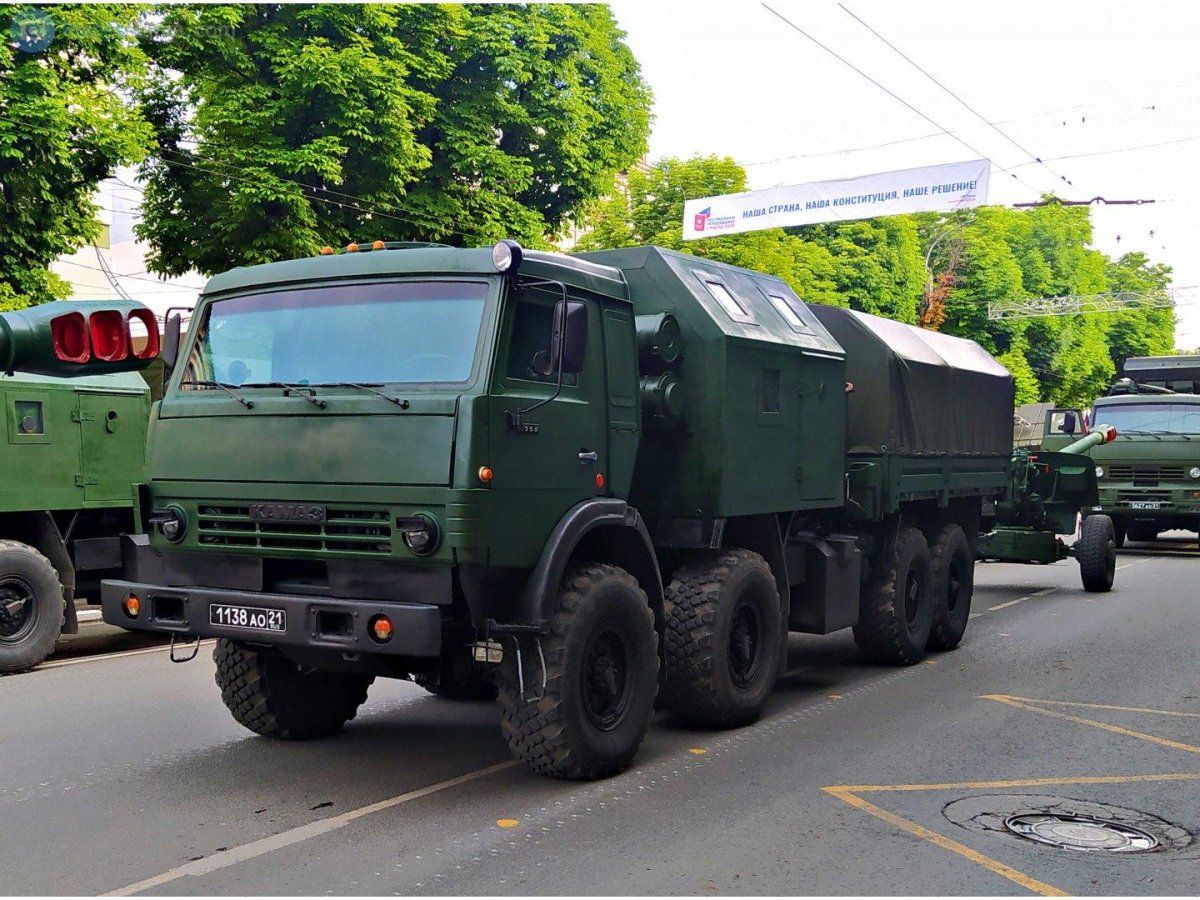 КАМАЗ 63501 военный