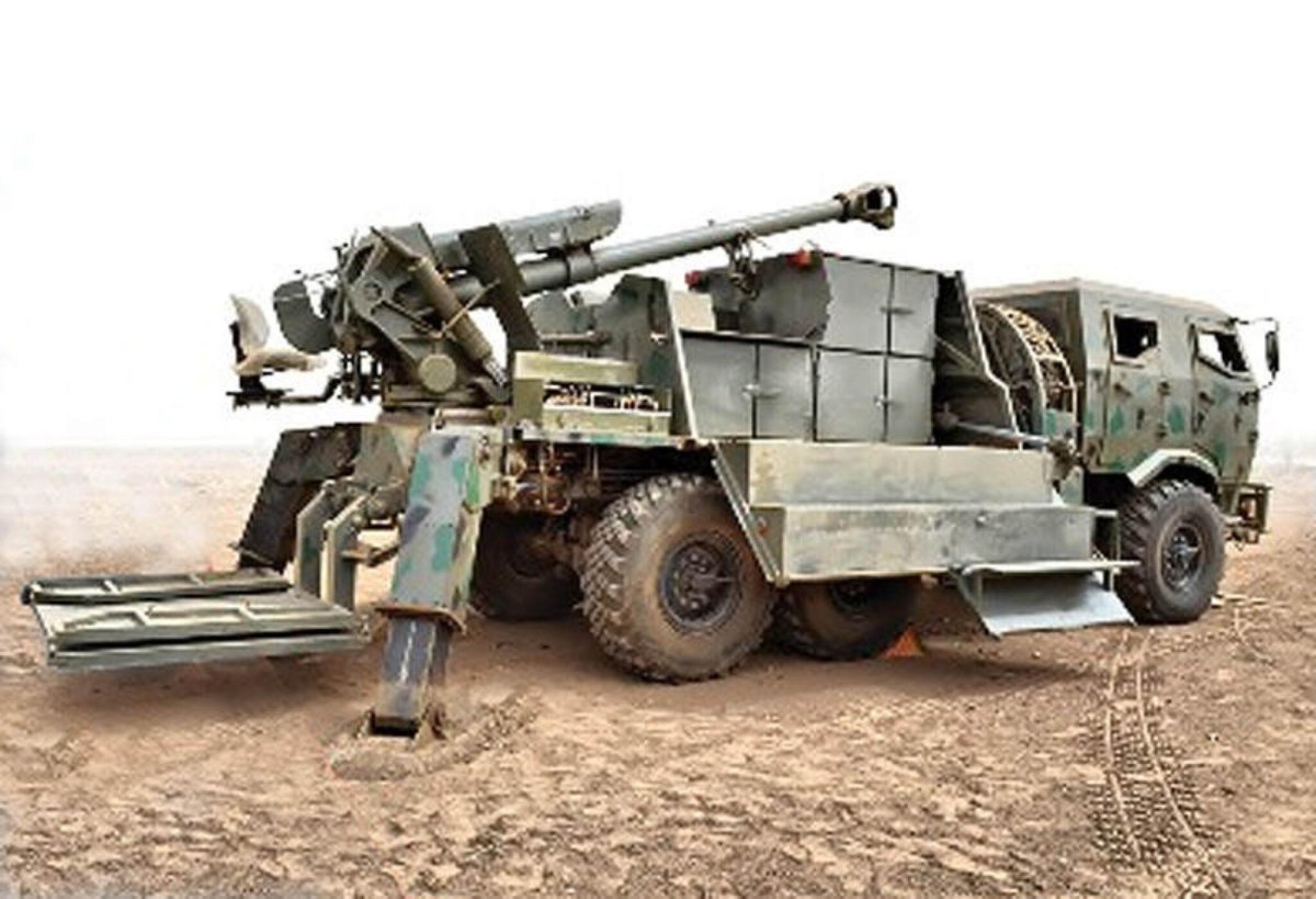 122 Мм САУ колесная