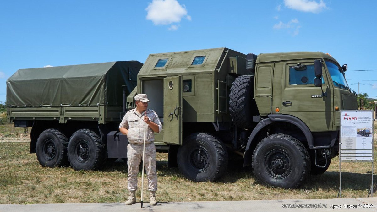 КАМАЗ 63501 артиллерийский тягач