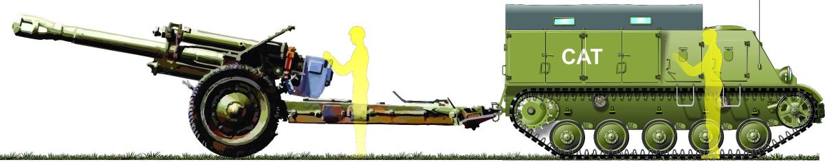 Большой артиллерийский тягач