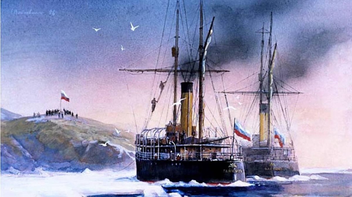 Вайгач ледокол, 1909