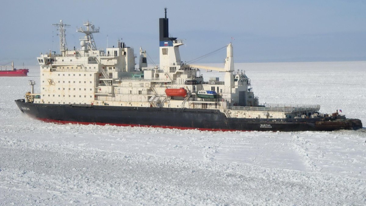 Ледокол Росатомфлот Таймыр