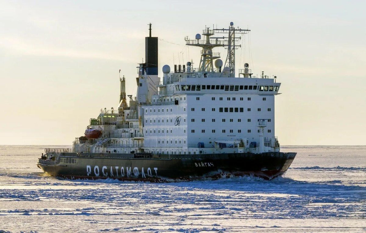 Вайгач атомный ледокол