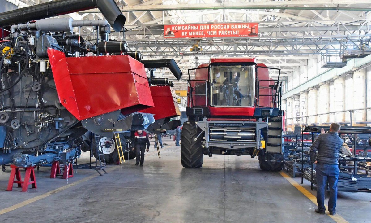 Комбайн Гомсельмаш 2022