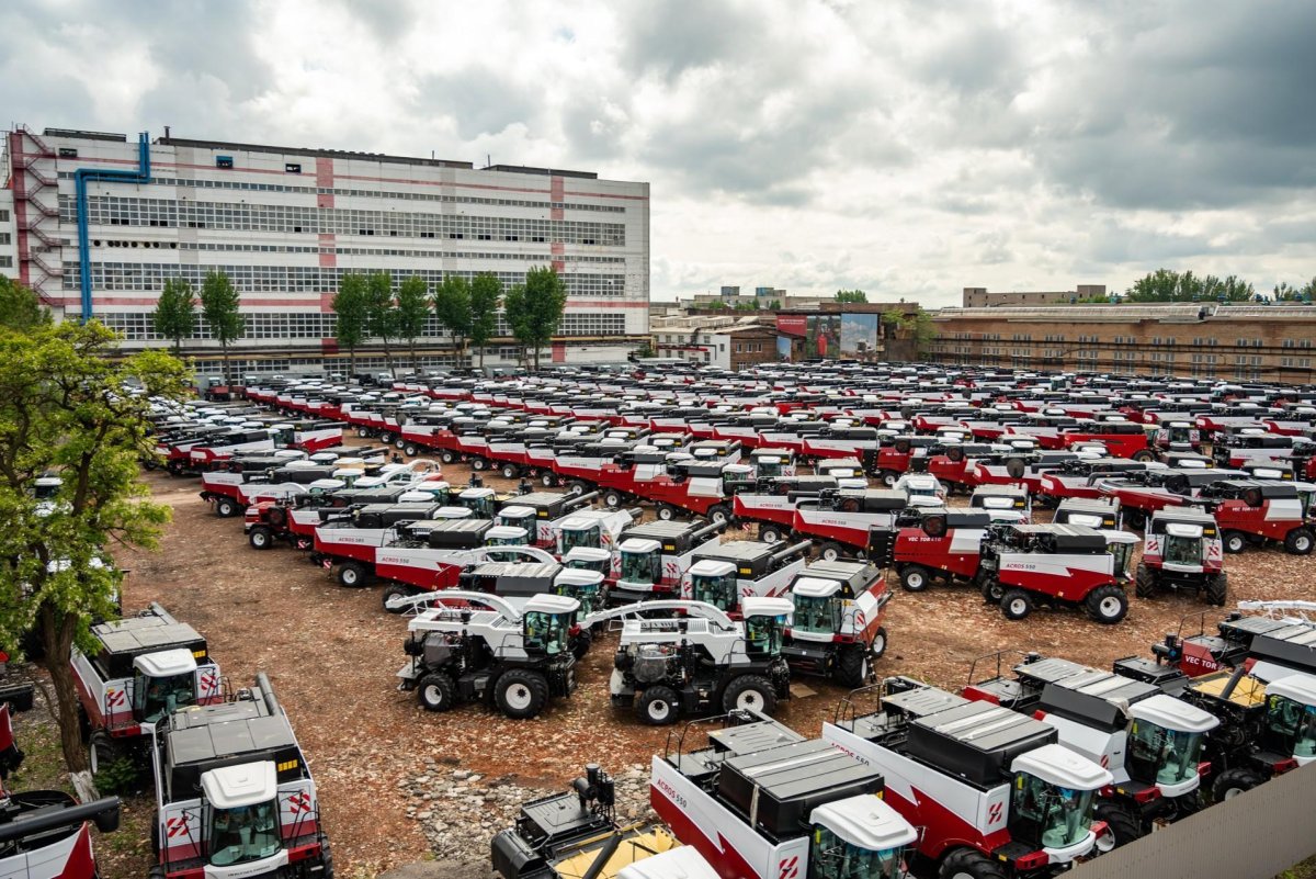 Завод Ростсельмаш Ростов-на-Дону