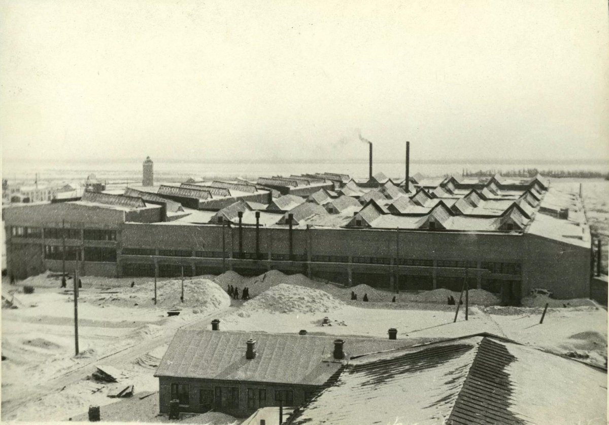 Комбайновый завод Саратов 1930е