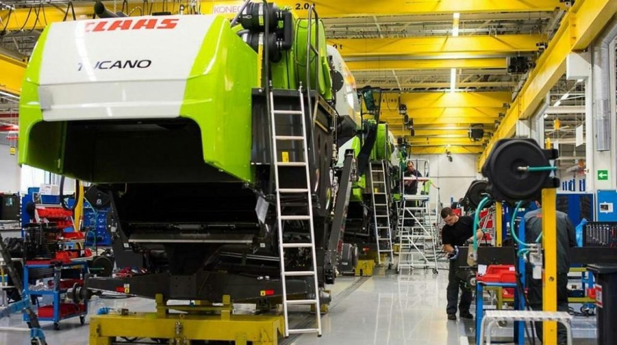 Завод CLAAS В Краснодаре