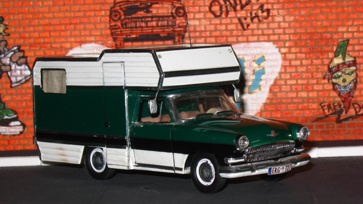 ГАЗ 21 кемпер