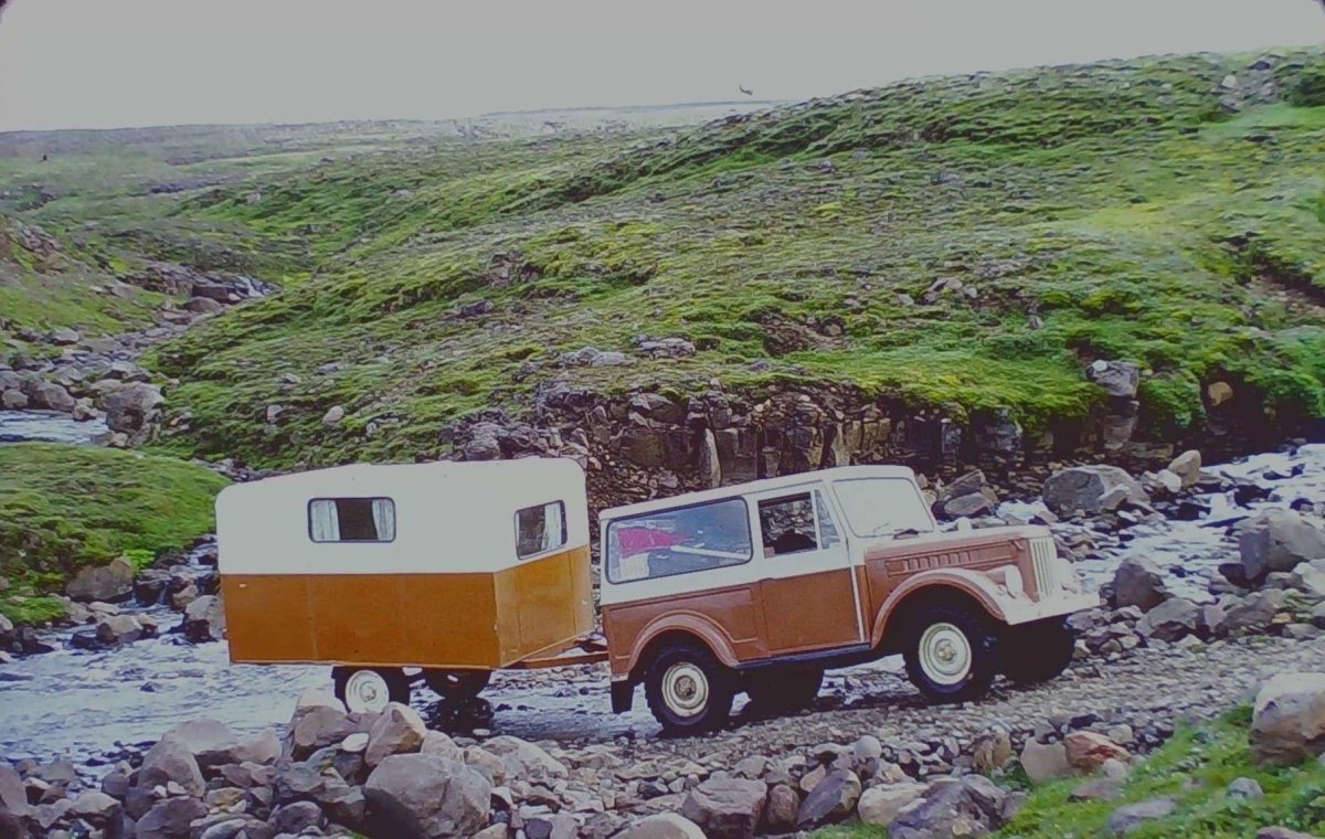 ГАЗ 69 В Исландии