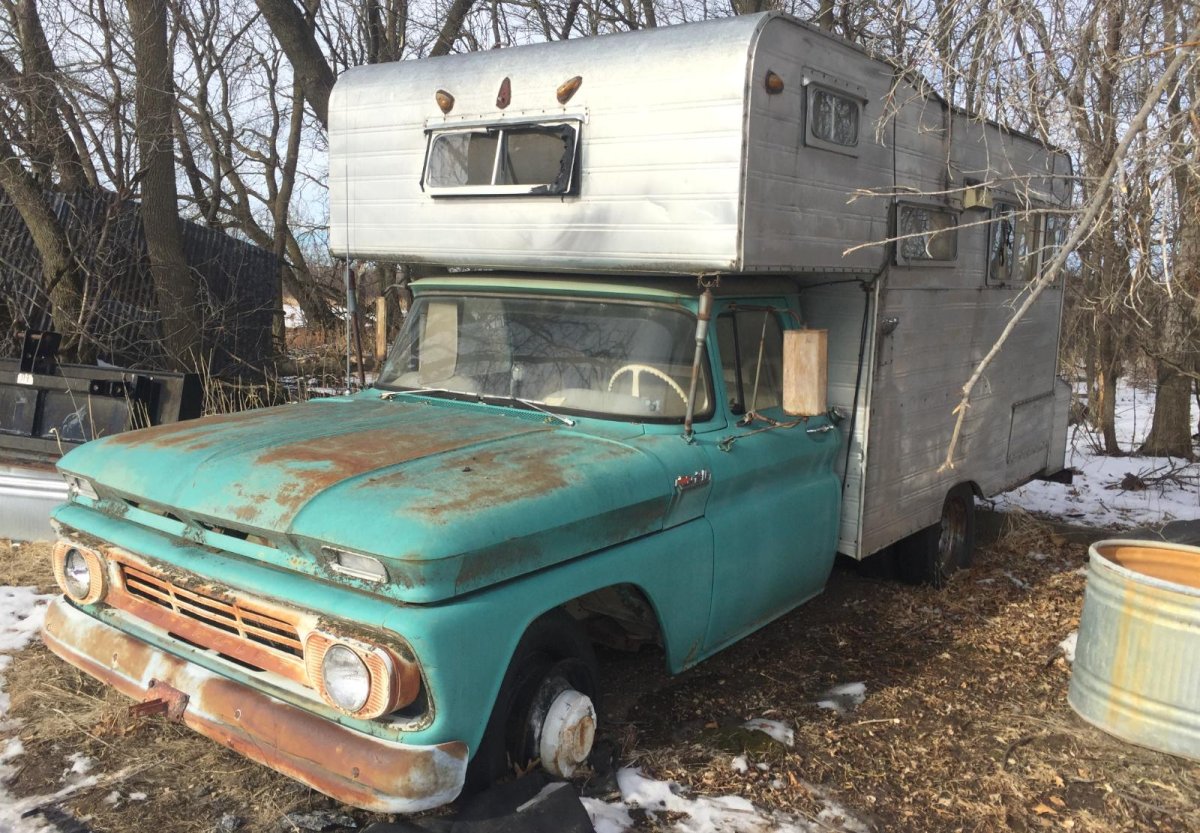 Автодом из ГАЗ 52