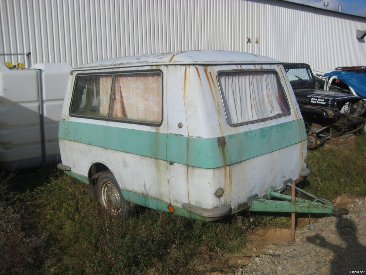 РАФ 2203 С прицепом