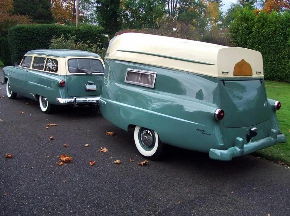 Ретро автодом кемпер автодом