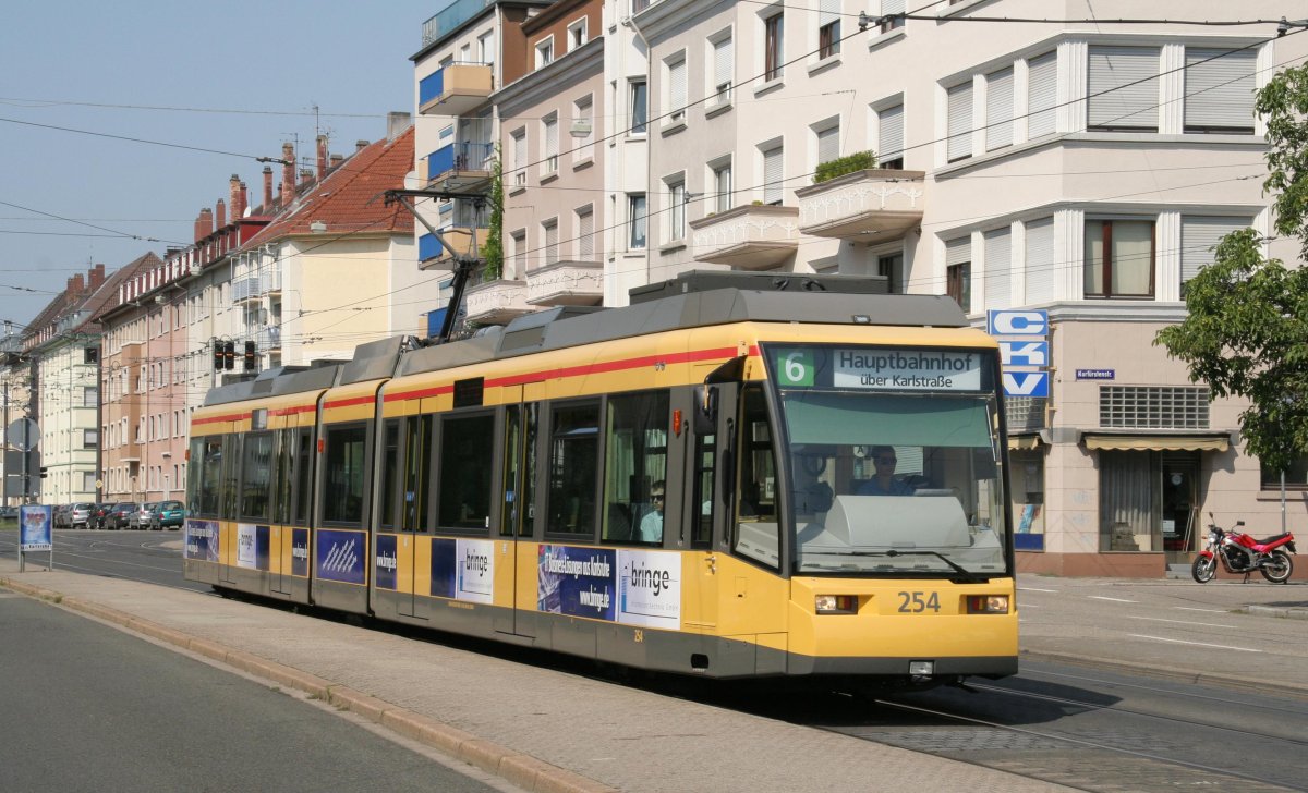 Karlsruhe трамвай s1