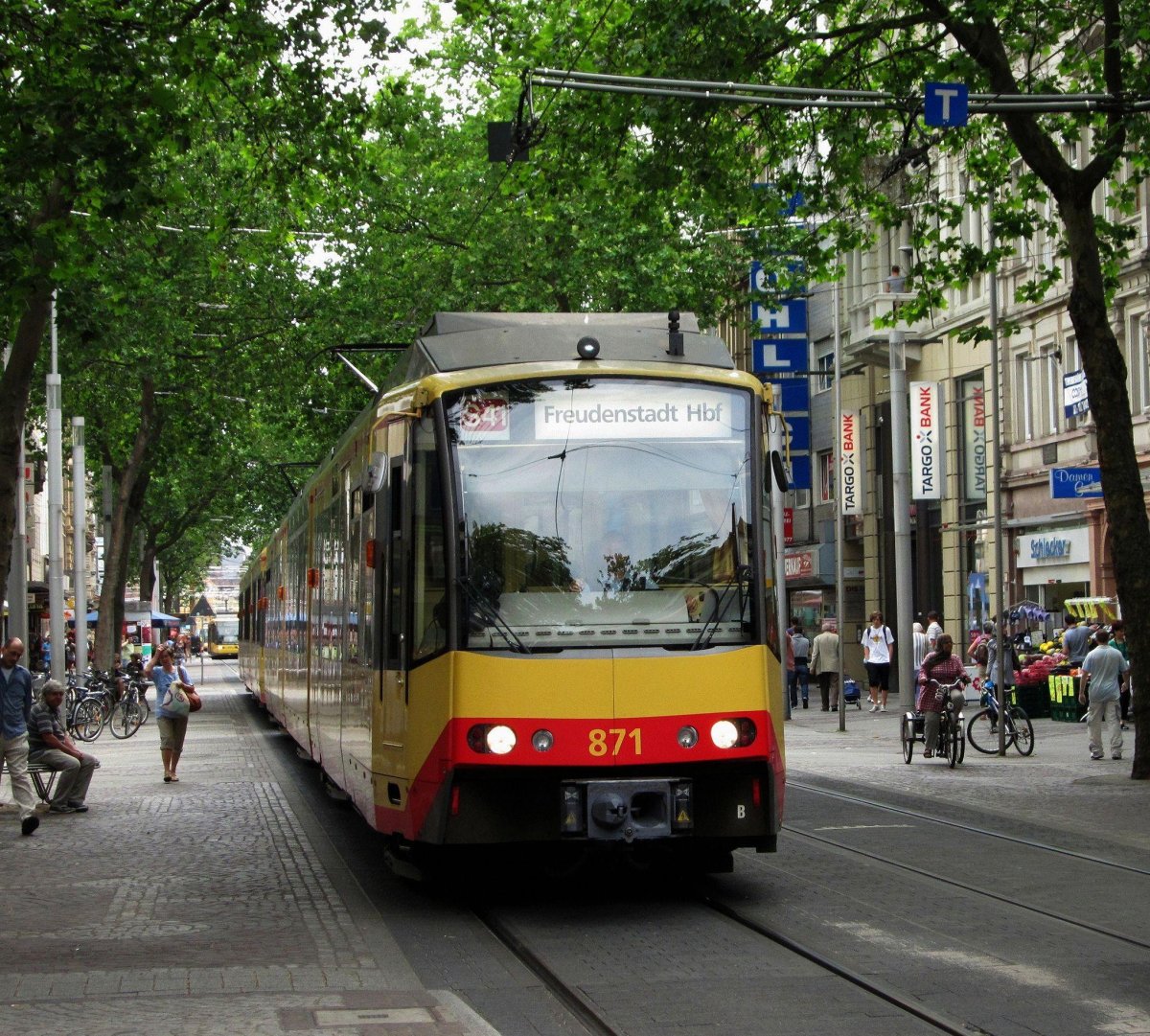 Фотографии Карлсруэ с трамваями