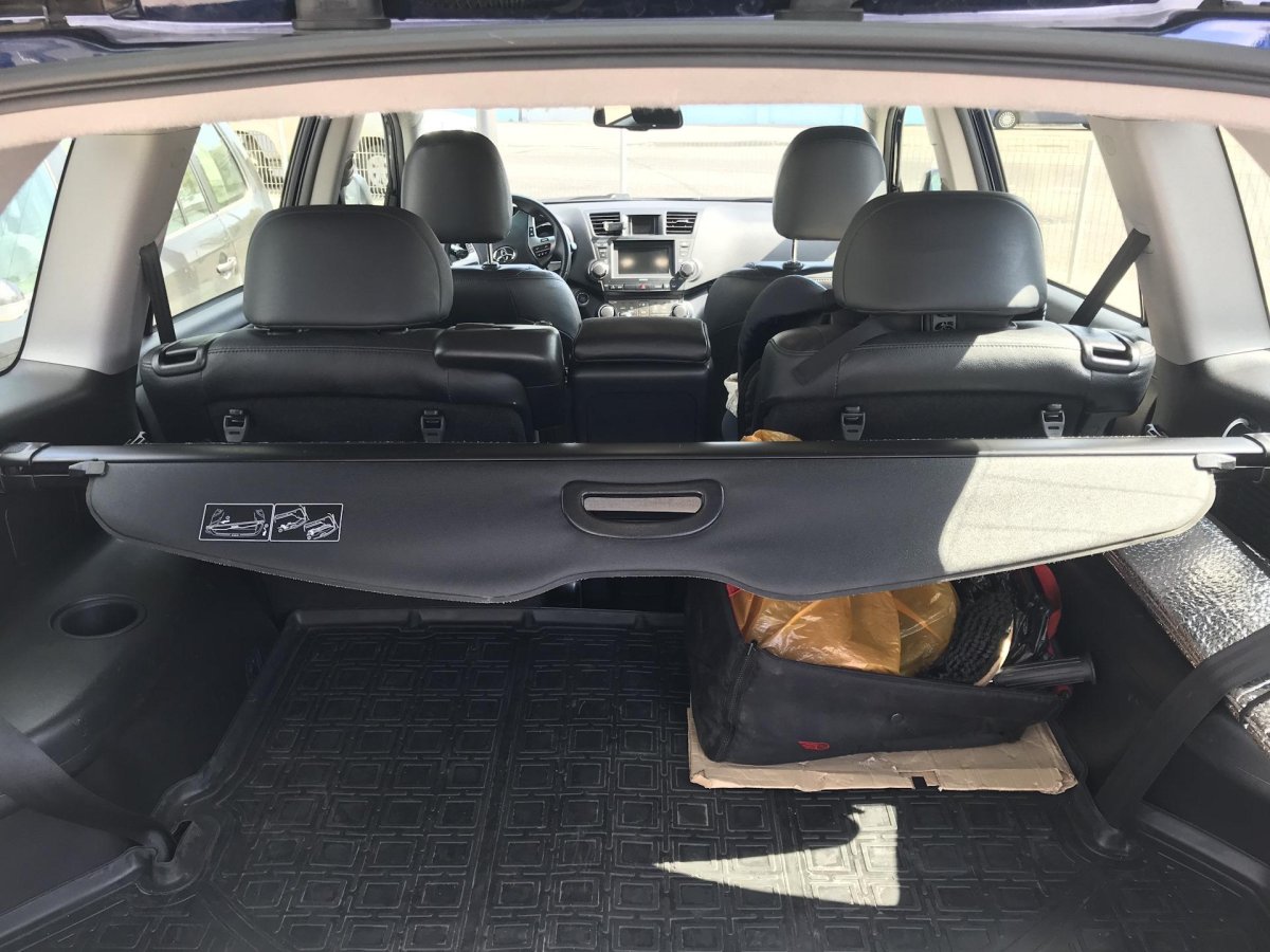 Шторка багажника хайлендер 2011