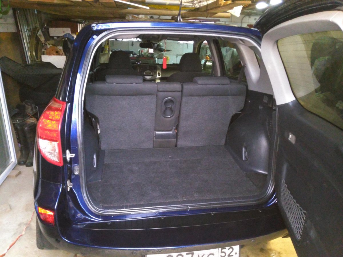 Тойота рав 4 3 поколение багажник