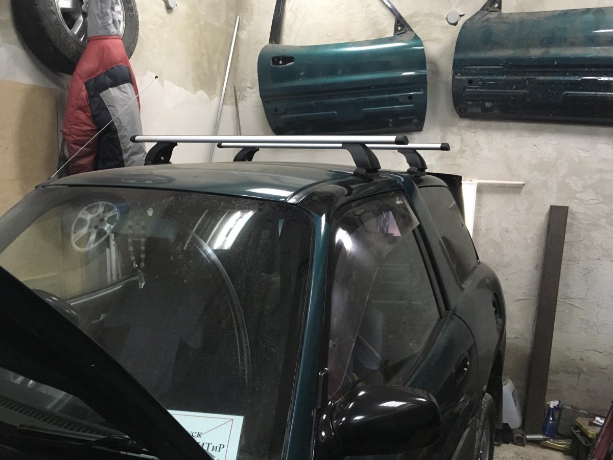 Багажник на крышу рав 4 1999г в штатные крепления