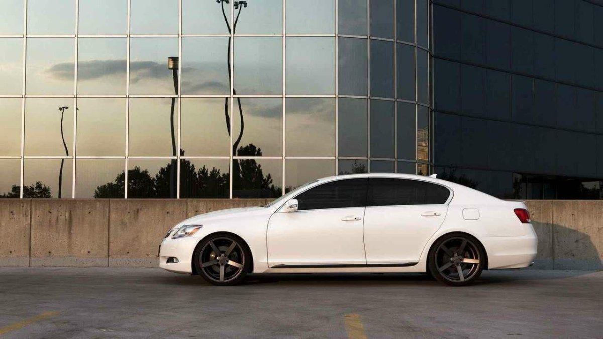 Лексус gs300 белый