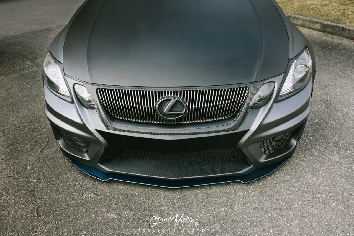 Сплиттер Lexus GS