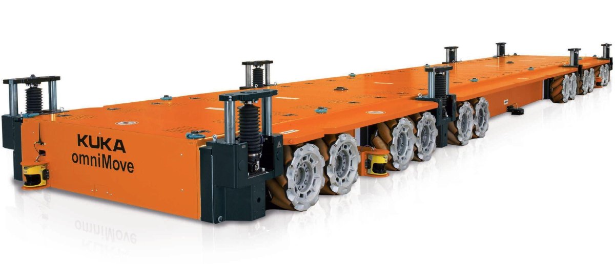 Тележки kuka OMNIMOVE.